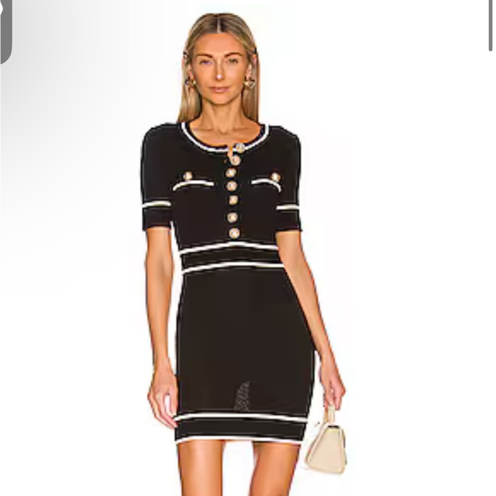 Pearl Mini Dress in Black & Ivory
LOVERS AND FRIENDS